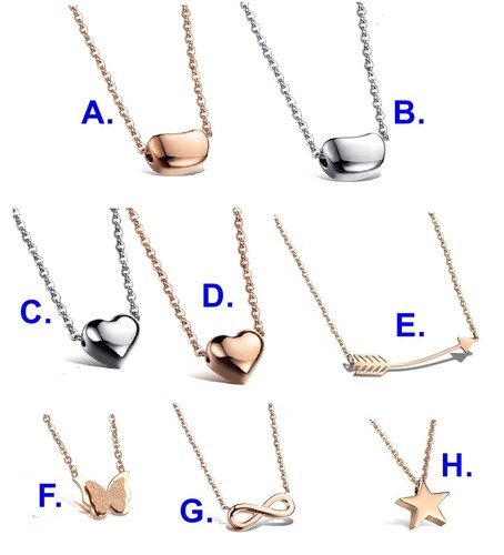 Collana donna ciondolo - 1x,