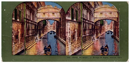 Stereoscopio ponte del - del, sospri