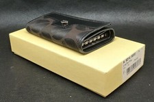 Portachiavi pelle e tessuto Borgonese  