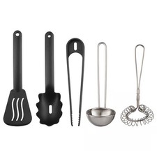 Mini Chef Mastery: IKEA DUKTIG Set di Utensili Giocattolo 5 Pezzi per Piccoli Top Chef