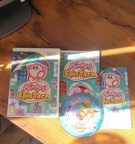 Kirby epic yarn nintendo wii - kirby's,