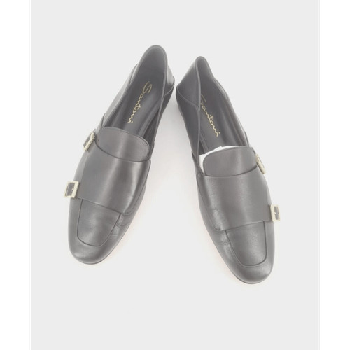 Mocassini neri santoni 39 - santoni, t.