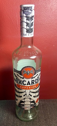 Bacardi white rum halloween - white,