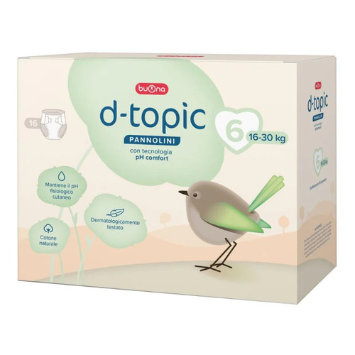 Dtopic pannolini 16pz - pannolini,