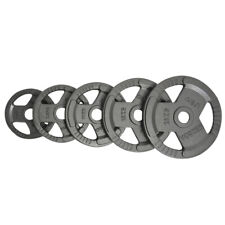 Ponderata Ghisa Olimpico Peso Piatti 5.1cm Sollevamento Gym Dischi Per Piercing