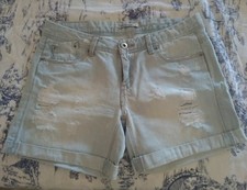 Shorts mom di jeans strappati Donna pantaloncini con strappi