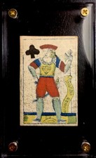 Carte da gioco antiche XVIII secolo Faustino Solesio Genova Italia storiche singole