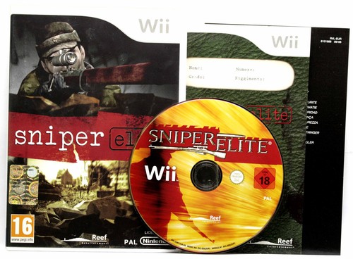 Sniper elite wii - nintendo,