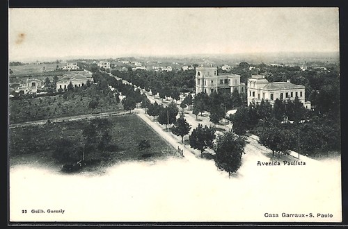 Cartolina san paolo avenida - cartolina,