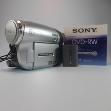 Sony Handycam DCR-DVD92E videocamera portatile DVD-RW argento testata