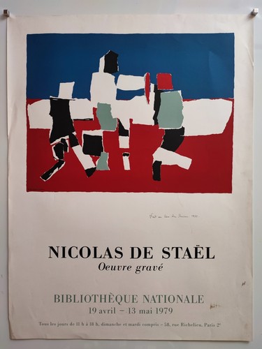 Nicolas staël affiche - de,