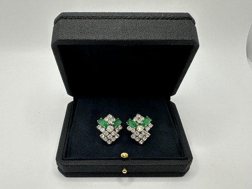 Orecchini vintage dior strass - orecchini,