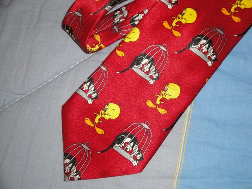Cravatta vintage looney tunes - vintage,