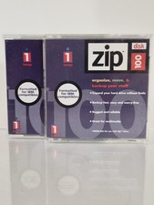 2 ZIP DISK IOMEGA 100