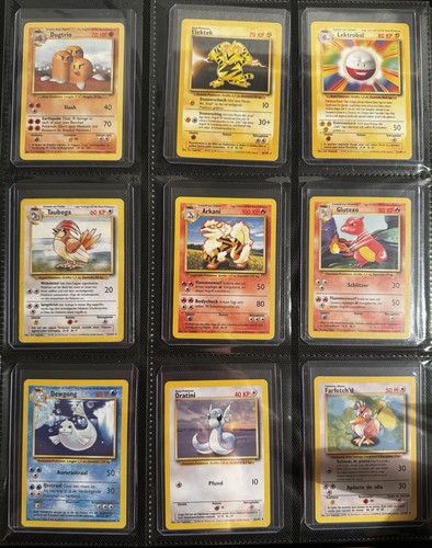 20x carte pokémon vintage dei - pokémon,
