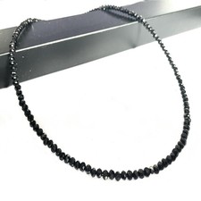 Collana tennis swarovski nera