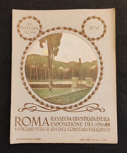 Roma rassegna esposizione 1911 - roma,