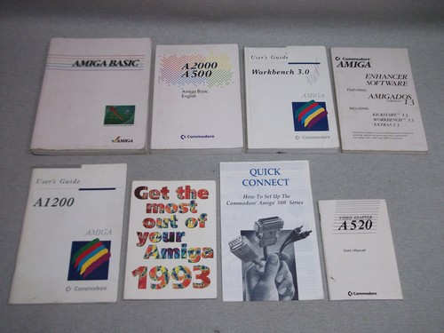Amiga computer libri manuali - amiga,