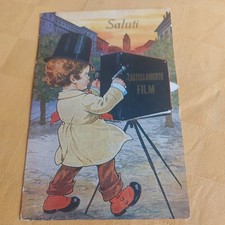 Cartolina epoca valigetta - a,