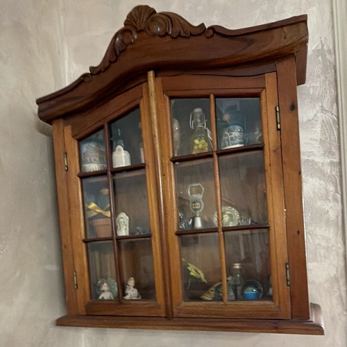 Vetrinetta parete legno - da, in