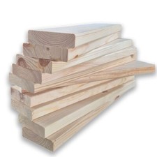 10x Listello in legno di PINO