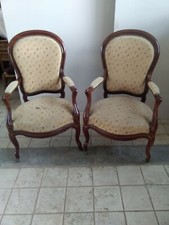 Coppia poltrone luigi Filippo 