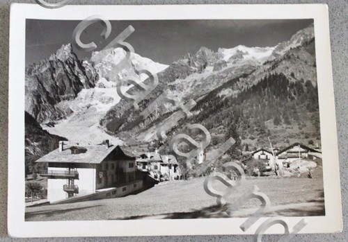 Foto montagna courmayeur 1950 - montagna,