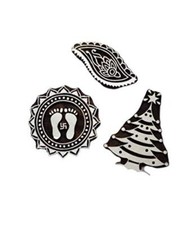 Set Di 3 Pezzi Di Timbri In