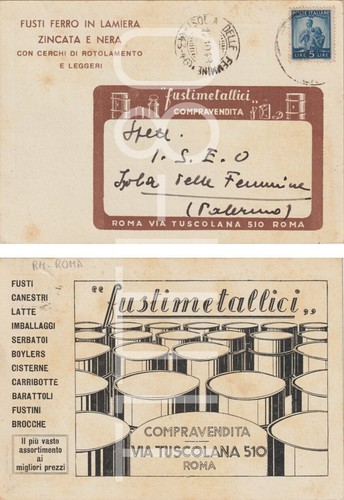 Rome fustimetallici iron - -, "fustimetallici"