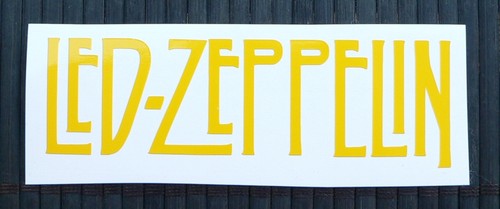 Led zeppelin sticker - led,