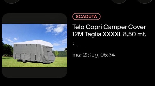 Telo copri camper fino 8mt - fino, a