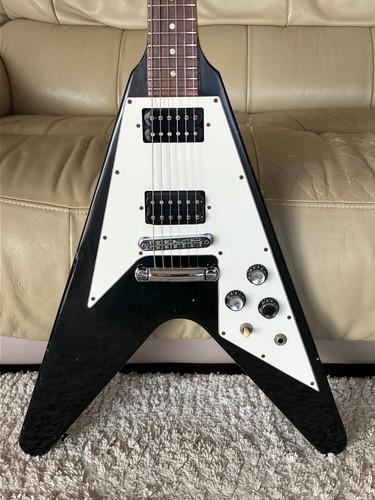 Gibson flying ebony black - ebony,