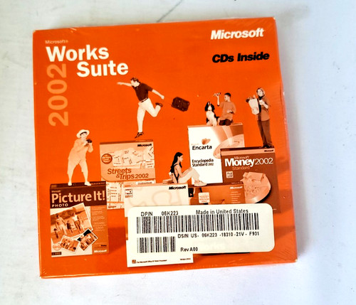 Microsoft works suite 2002 - microsoft,