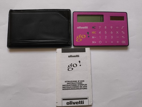 Olivetti calcolatrice - olivetti,