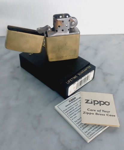 Zippo accendino ottone - zippo,