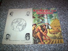 ALBUM NUMERI CHE DIVERTONO BEA 1959 CON 193 FIGURINE TIPO PANINI EDIS LAMPO VAV