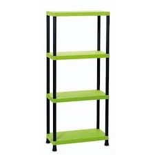 SCAFFALE IN METALLO 5 RIPIANI 40X100X185 COLORE VERDE