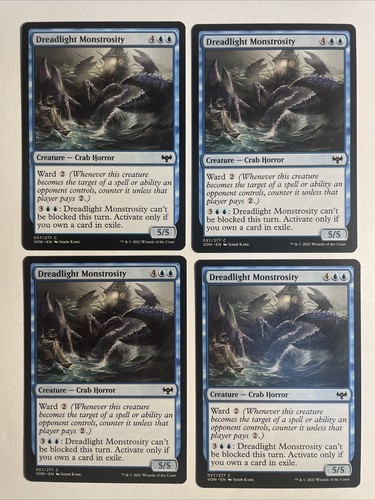 Mtg crimson vow dreadlight - 4x,