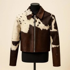 Giacca uomo pelle di mucca