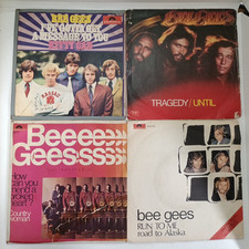 LOTTO 10x  BEE GEES 7" 45 giri disco vinile