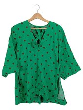 ZARA Abito Tunica Donna Verde