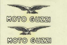 2 ADESIVI STICKERS MOTO GUZZI