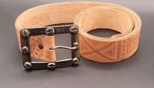 Cintura donna vintage in pelle