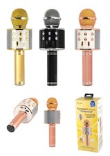 Microfono Karaoke Bluetooth Portatile Holliwood con Comandi ed Efx 27837