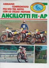 PUBBLICITA'  ADVERTISING TEST MOTO TGM ANCILLOTTI APRILIA 250  RG GS '79-R.BOANO