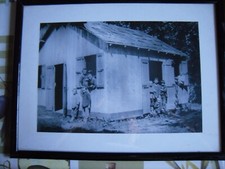 ANTICA FOTO CON CORNICE E