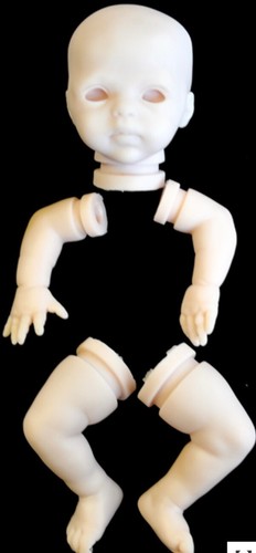 Kit mini bambola nessa - kit, reborn