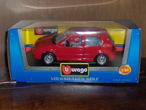 Volkswagen golf red bburago - golf,