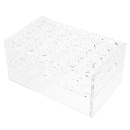 Rack per provette acriliche