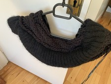 Stola spalla Tricot Chic nera